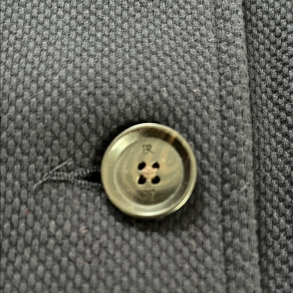 Banana Republic Women's Navy Band-Collar Blazer - Picture 5 of 7